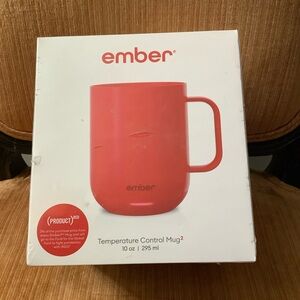 Ember Temperature Control Smart Mug 2 - Red. 10 Oz. New-Factory Sealed